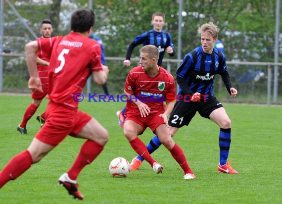 FC Zuzenhausen - SV Waldhof-Mannheim II Verbandsliga Nordbaden 28.04.2013 (© Siegfried)